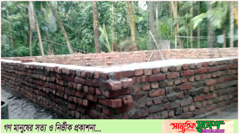 কমলনগরে শহীদ মুক্তিযোদ্ধা পরিবারের জমিতে ভবন নির্মাণের অভিযোগ